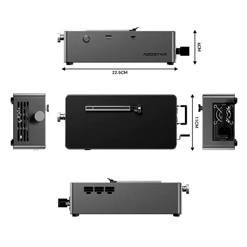 AG01 Graphics Card Docking Sta - огляд і ціна Oculink Gpu Dock Station