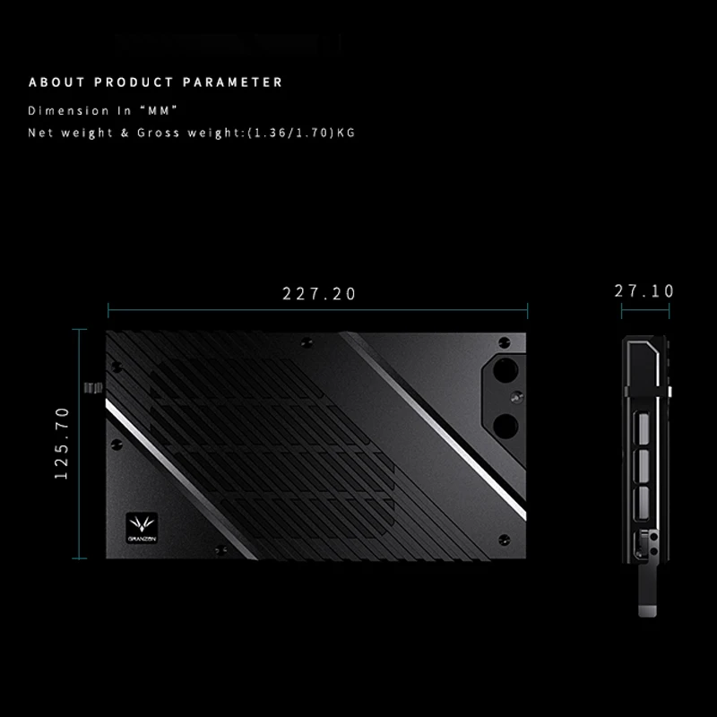 Granzon GPU Block for NVIDIA R - огляд і ціна Rtx 4080 Water Cooling Block