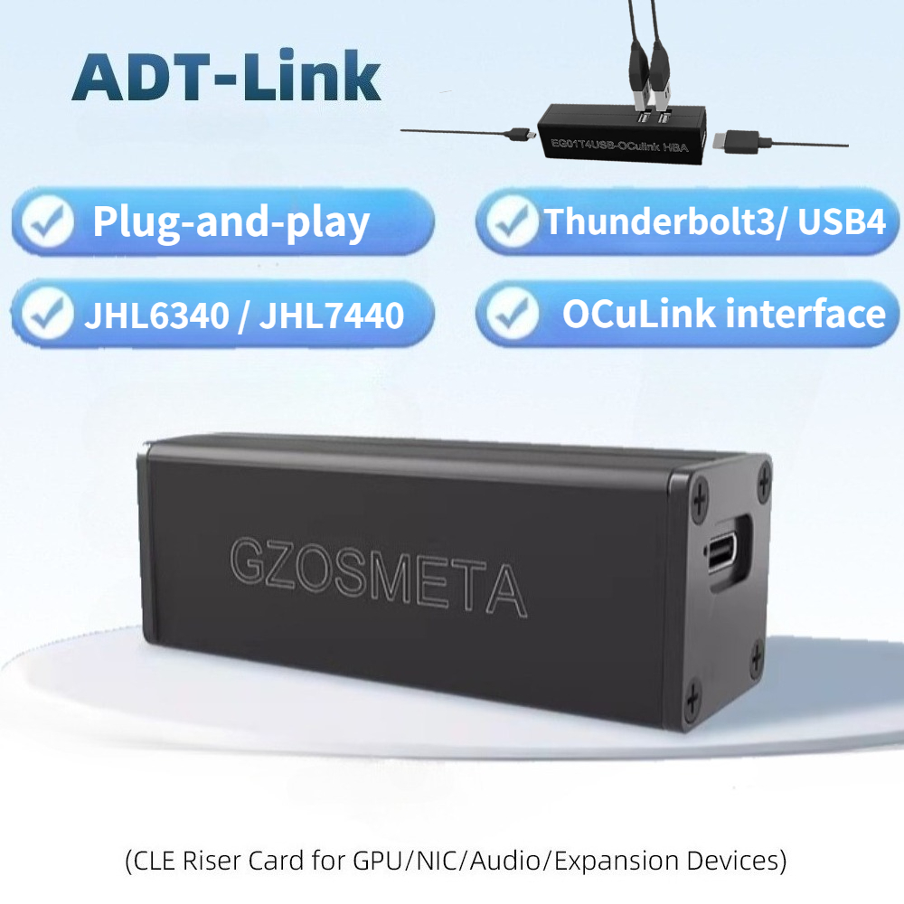 T3 / T4 OCuLink Thunderbolt 4  - огляд і ціна Gpu External Dock Egpu Thunderbolt 4
