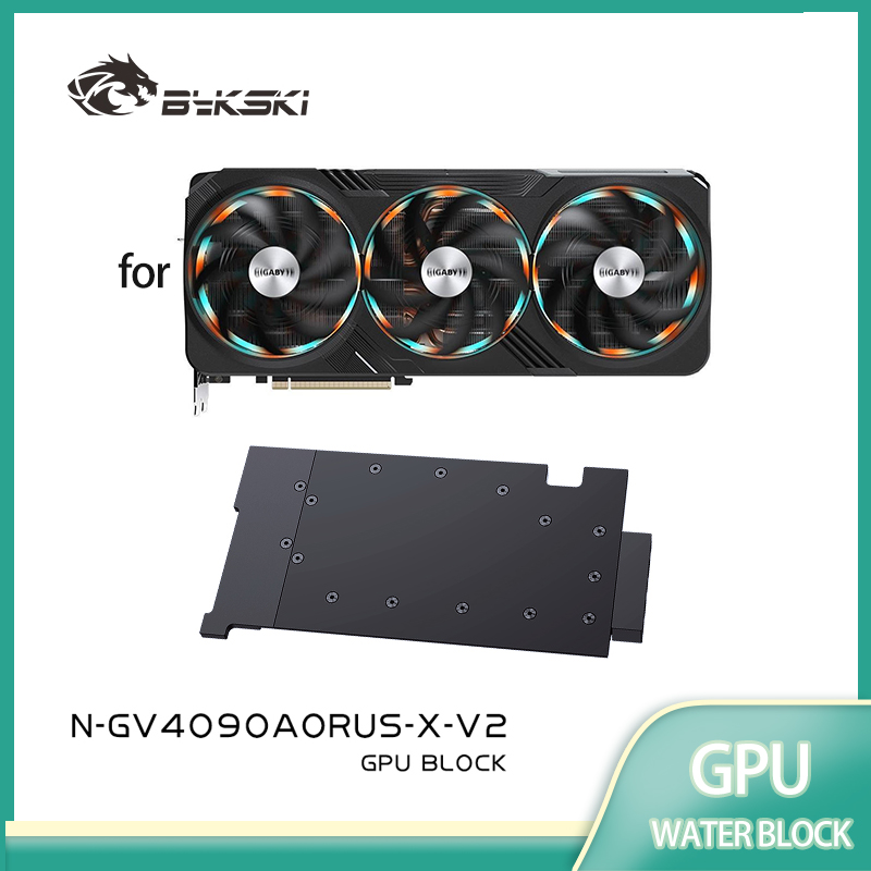 Bykski Water Block for Gigabyt - огляд і ціна Rtx 4090 Water Block Full Cover